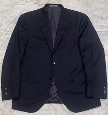 Corneliani Academy 17.25 Microns Navy Blazer Sport Coat Suit Jacket 40 R Italy