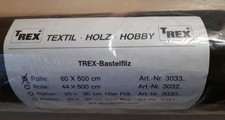 Filz Bastelfilz Filzstoff  DUNKELBRAUN 60 cm X 5 Meter, 1 mm Stärke - OVP