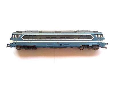 Locomotive Diesel Jouef CC70002 SNCF Bleue modèle HO fonctionnelle réf 8561 - Photo 1/4
