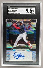 Yandy Diaz 2017 Panini Chronicles #AP-YD Blue Wave Prizm Auto RC /49 SGC 9.5