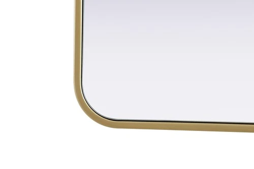 Elegant Lighting MR8A3036 Remy 30"W x 36"H Rectangular Flat - Silver - Picture 9 of 12