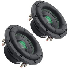 2x Audio360 ADS835 8-Inch Car Subwoofers 1000W Max Power 4-Ohm Bundle