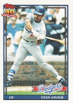 1991 Topps #61 Stan Javier