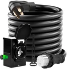 15-25FT RV Power Generator Inlet Box NEMA L14-50P 125/250V 50Amp Stormproof US