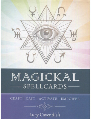 Magickal Spell cards Craft Cast Activate Empower 45 Full Colour Cards & Book NEW