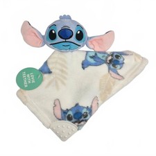 Disney Baby Lilo And Stitch Security Blanket Lovey Teether Blue