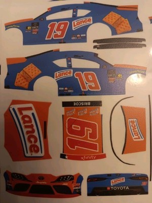  2025 Chase Briscoe Lance Xfinity 1/64 Peel& Stick Decals