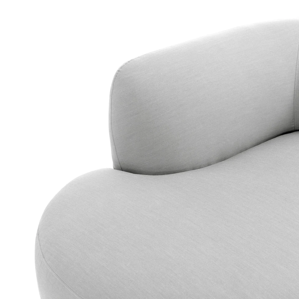 Outdoor Sofa Gartenmöbel Loungemöbel balkonmöbel daybed Hellgrau - Bild 3 von 4