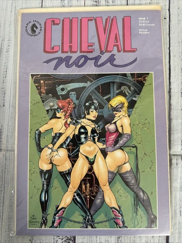 Cheval Noir #1 (Dark Horse Comics August 1989) Mature Comic Book