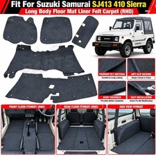 For Suzuki Samurai Sj413 410 Sierra Long Body Floor Mat Liner Felt Carpet Rhd For Suzuki Samurai Sj413 410 Sierra Long Body Floor Mat Liner Felt Carpet Rhd
