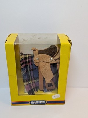 Breyer Cimarron Western Pleasure Saddle 2467 Fits Traditional Breyer Horses Rare