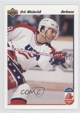 1991-92 Upper Deck Canada Cup Eric Weinrich #509 0a1