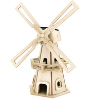 Pebaro 834/1 Solar Holzbausatz WindmüHle Neu Und Ovp
