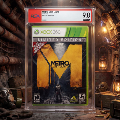 Metro: Last Light   Limited Edition   PSA 9.8 A++   Pop 1   Xbox 360
