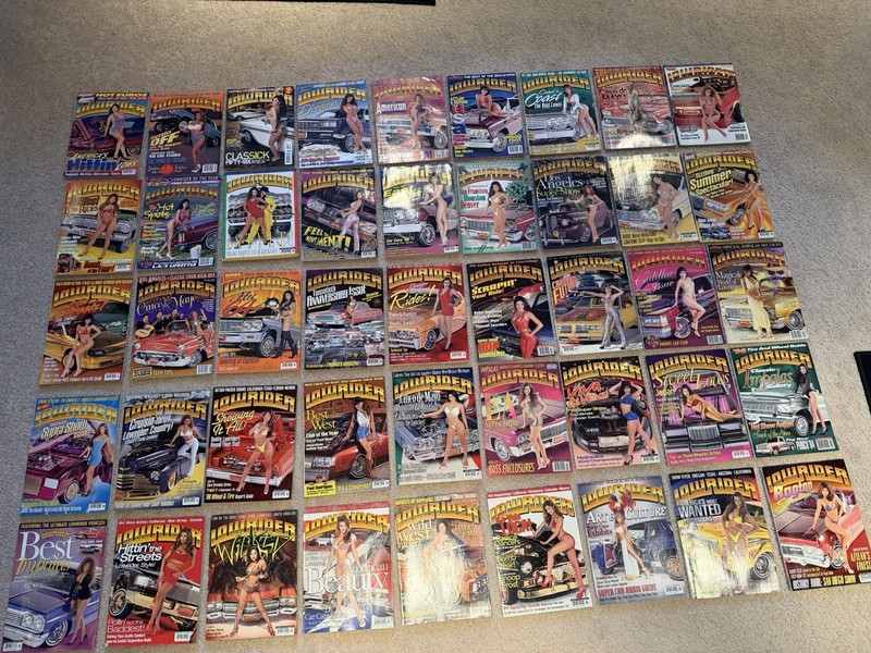 Vintage Lowrider Magazines 1995 And Up