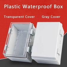 Junction Box Enclosure ABS with Hinge Buckle Electronic Power Distribution Box