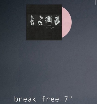 Break Free Ariana Grande 7 Inch Vinyl Rare Mint Condition sold out