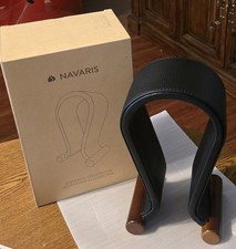 Navaris Omega Headphone Stand black Synthetic...