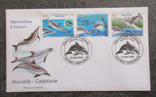 Nlle CALEDONIE lettre FDC 1er jour CETACEES en 2005 lot NT159