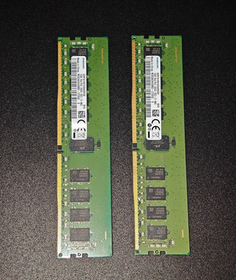 DDR4 32 GB (2x16GB) Samsung 2666V RAM ECC REG RDIMM