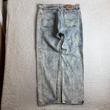 Vintage Levis 305 Orange Tab Acid Wash Jeans Mens 38x30 35x29 USA 505-0217