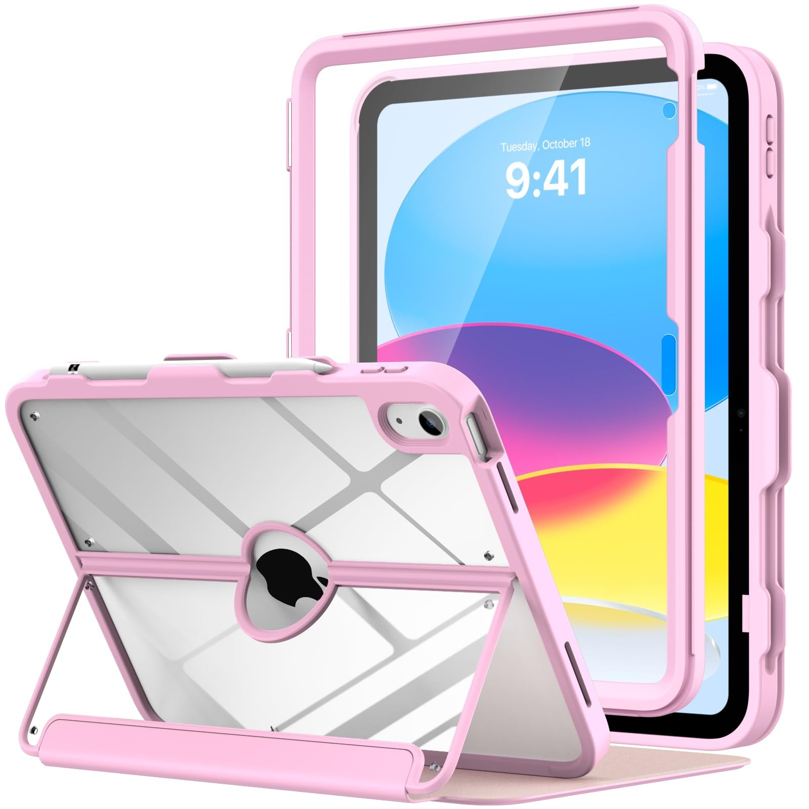 MoKo for iPad 11-inch (A16) 11th Generation Case 2025/ iPad 10th Generation Case