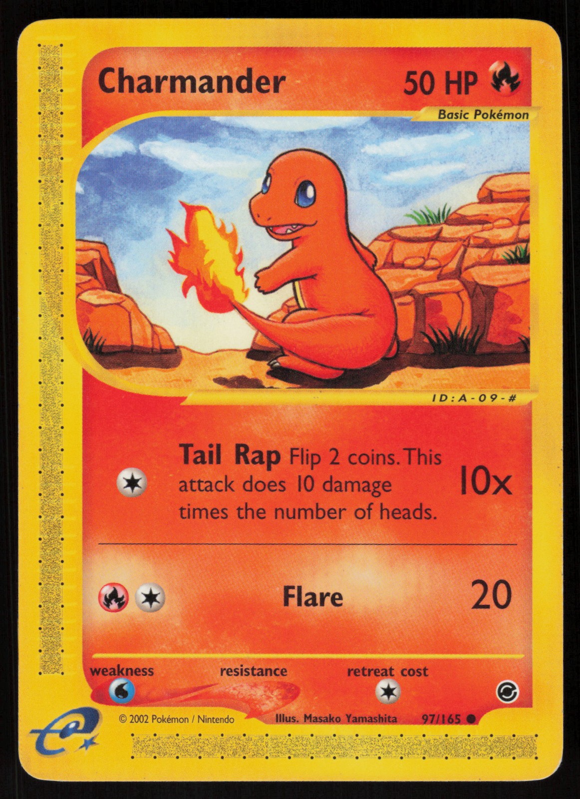 Pokemon Charmander (97) Common Normal Expedition 097/165 NM