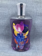 Bath & Body Works Wild Berry Tulips Shower Gel / Wash 10oz  Rare