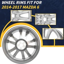 New 19x7.5 19 Inch 19 Aluminum Wheel Rim Fits 2014 2015 2016 2017 Mazda 6