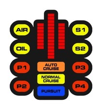 Knight Rider K.i.t.t Water Resistant Sticker