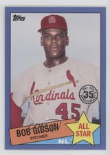 2020 Topps 1985 Topps Baseball All-Stars Blue Bob Gibson #85AS-26 HOF 1f20