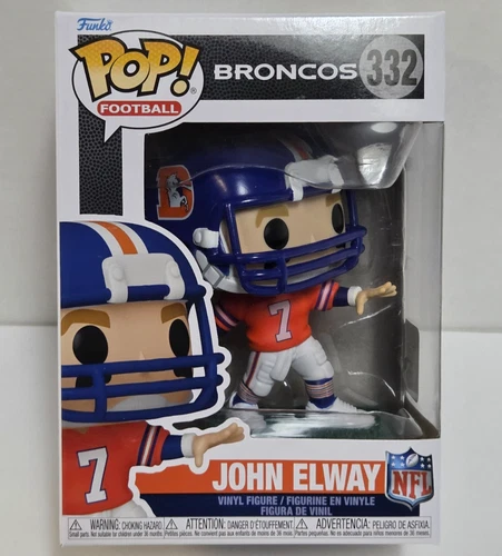 JOHN ELWAY - Denver Broncos - NFL Funko Pop! #332 Collectible Vinyl Figure NEW