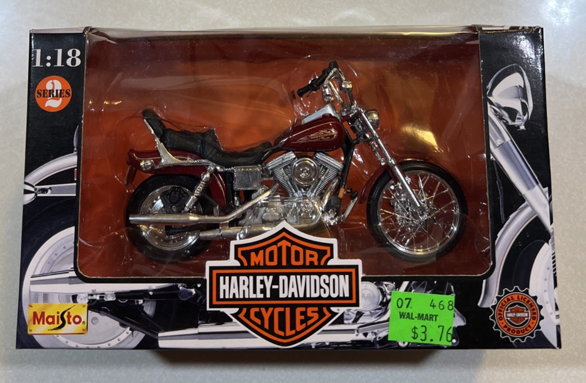 1998 Maisto Harley-Davidson Series 2 Dyna Wide Glide 1:18 | eBay
