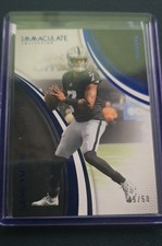 2025 Panini Immaculate Collection - Action Geno Smith #46 Blue /50