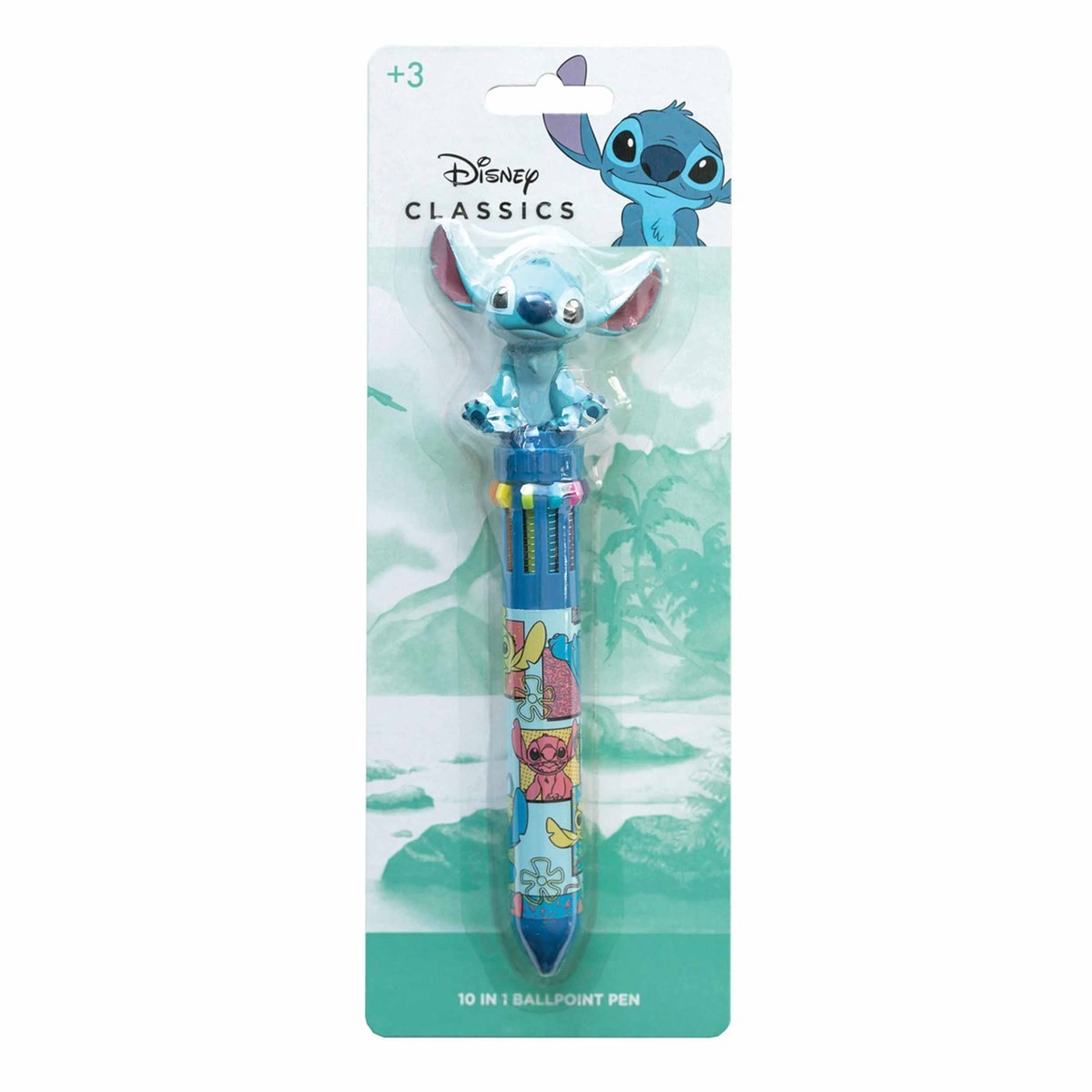 Disney, Stitch Multi Colour Pen, Stationery, Entertainment, Gift - Image 2