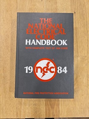 The National Electrical Code Handbook 1984 Hardcover   NFPA NEC Code Book
