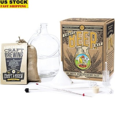 Home Brew Beer Making Starter Kit Oktoberfest Craft Brewery Supplies DIY Brewing
