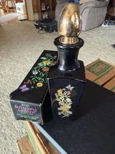 Vintage Avon Butterfly Garden Bird Of Paradise Cologne 6oz Glass Bottle Empty