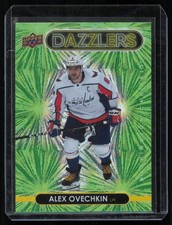 #DZ-47 2021-22 Upper Deck Alex Ovechkin Dazzlers Green Washington Capitals