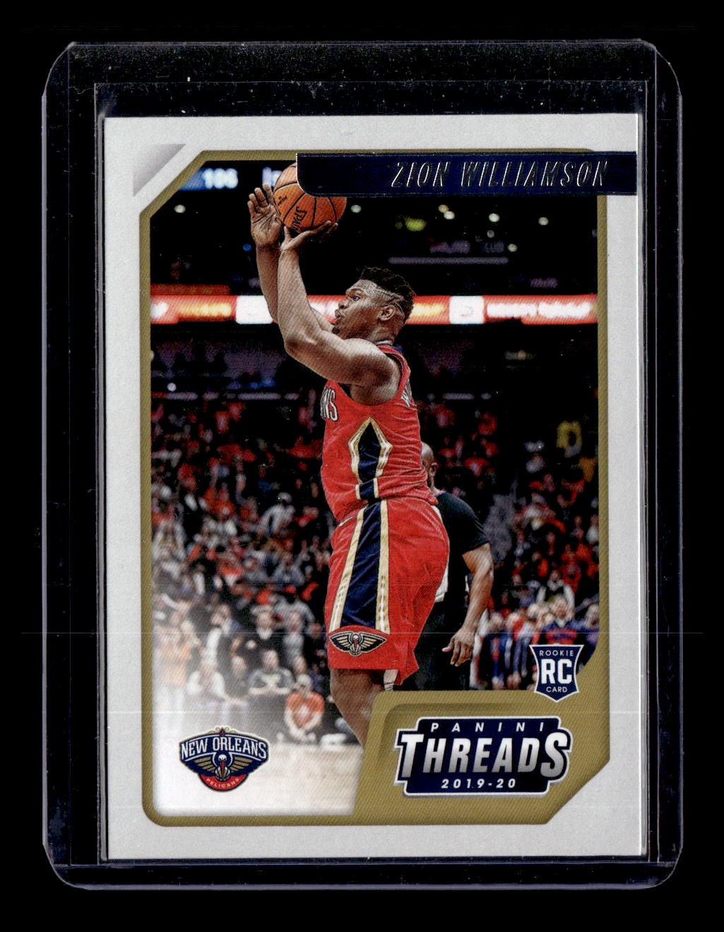 2019-20 Panini Chronicles #78 Zion Williamson Rookie Threads JH01
