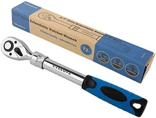 1/2 Inch Drive Extendable Ratchet, Durable Socket Wrench with Long Handle 72-Too