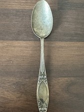 Antik Teelöffel 800 Silber Jugendstil Meisterpunze Deutschland 19. Jh