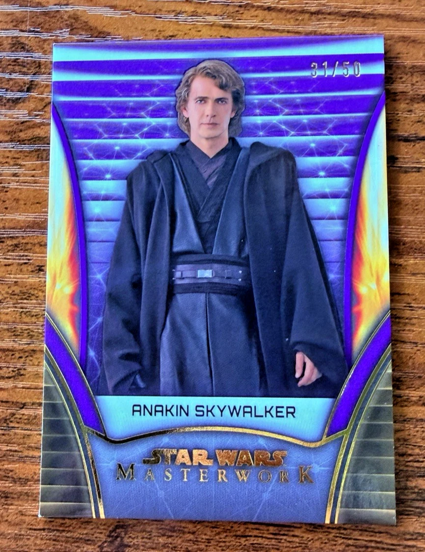 Topps Anakin Skywalker Star Wars Masterwork Trading Cards for sale 