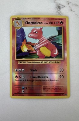 Charmeleon 10/108 Evolutions Reverse Holo