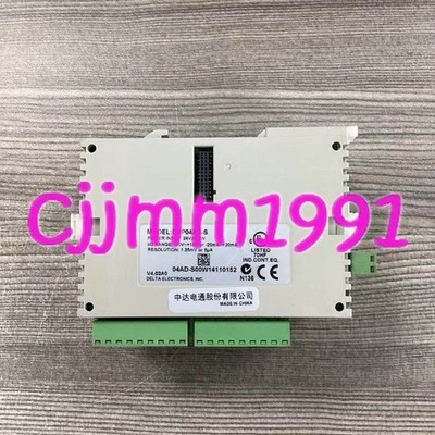 1PC USED   PLC Extension module DVP04AD-S *hu