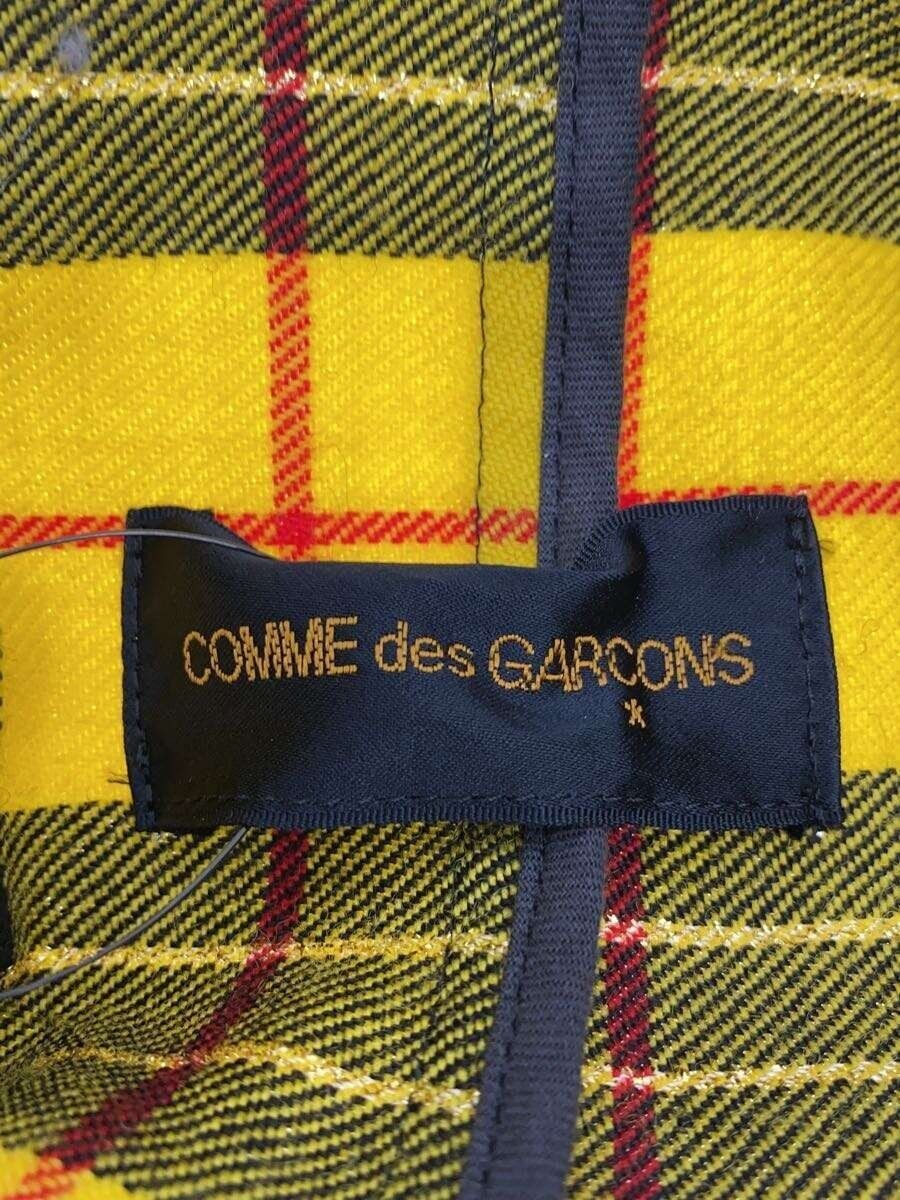 COMME des GARCONS altra giacca S lana giallo tartan CK GJ 040225 usata