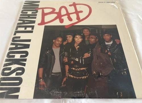 VTG Michael Jackson ‎Bad Special Single Mixes Vinyl LP Record 1987 Epic