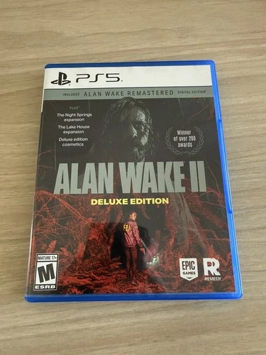 Sony PlayStation 5 PS5 Alan Wake 2 Deluxe Edition 🔥🔥🔥 Free Ship!