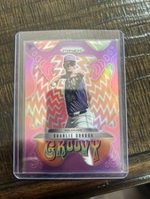 2025 Panini Prizm Baseball Charlie Condon Groovy Insert Colorado #1