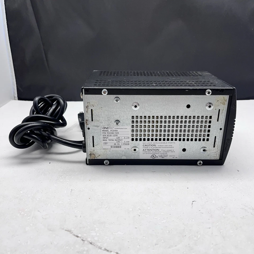 ONEAC PC240A-S2S Power Conditioner Max Output 120~2.0A With 4 Plugs D3 - Image 4 of 4